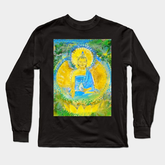 Ratnasambhava Long Sleeve T-Shirt by Visuddhi